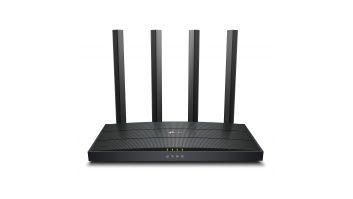 Wi-Fi 6 Router | Archer AX12 | 802.11ax | 300+1201 Mbit/s | 10/100/1000 Mbit/s | Ethernet LAN (RJ-45) ports 3 | Mesh Support No | MU-MiMO No | No mobile broadband | Antenna type External