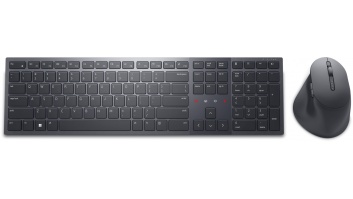 Dell | Premier Collaboration Keyboard and Mouse | KM900 | Keyboard and Mouse Set | Wireless | US | Graphite | USB-A | Wireless connection