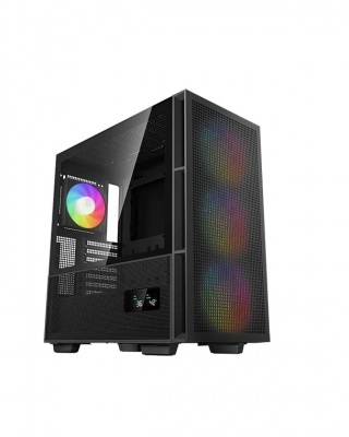 Deepcool | MID TOWER CASE | CH560 Digital | Side window | Black | Mid-Tower | Power supply included No | ATX PS2