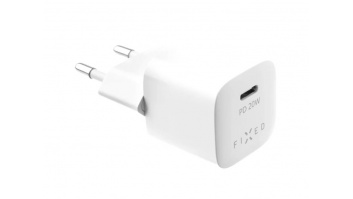 Fixed | Mini USB-C Travel Charger USB-C/Lightning Cable