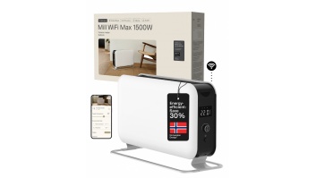 Mill | Portable Heater | CO1500MAXWIFI3 | Convection Heater | 1500 W | Suitable for rooms up to 14-18 m² | White | IPX4