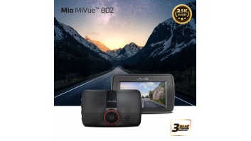 Mio | MiVue 802 | 2.5K 1440P | Wi-Fi | Dash cam | Audio recorder
