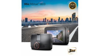 Mio | MiVue 803 | 2.5K 1440P | GPS | Wi-Fi | Dash cam | Audio recorder