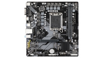 Gigabyte | B760M H DDR4 1.0 M/B | Processor family Intel | Processor socket LGA1700 | DDR4 DIMM | Memory slots 2 | Supported hard disk drive interfaces SATA, M.2 | Number of SATA connectors 4 | Chipset Intel B760 Express | Micro ATX