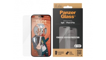 PanzerGlass | Screen protector | Apple | IPhone 15 Plus | Glass | Transparent