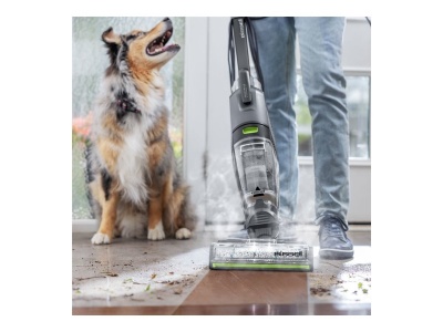 Bissell | All-in One Multi-Surface Cleaner | Crosswave HydroSteam Pet Pro | Corded operating | Washing function | 1100 W | Grey | Warranty 24 month(s)