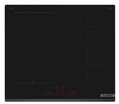 Bosch | Hob | PVS63KHC1Z Series 6 | Induction | Number of burners/cooking zones 4 | Touch | Timer | Black