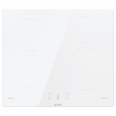 Gorenje | Hob | GI6401WSC | Induction | Number of burners/cooking zones 4 | Touch | Timer | White | Display