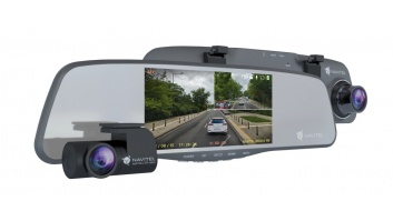 Navitel | Smart rearview mirror equipped with a DVR | MR255NV | IPS display 5''; 960x480 | Maps included