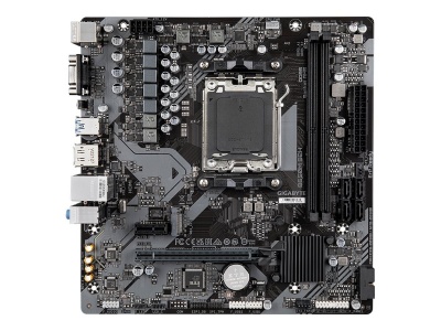 Gigabyte | B650M S2H 1.0 M/B | Processor family AMD | Processor socket AM5 | DDR5 DIMM | Memory slots 2 | Supported hard disk drive interfaces SATA | Number of SATA connectors 4 | Chipset AMD B650 | Micro ATX