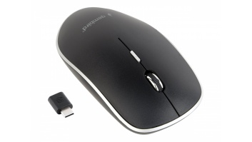 Gembird | Silent Optical Mouse | MUSW-4BSC-01 | Wireless | USB-C | Black