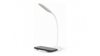 Gembird | Desk lamp with wireless charger | TA-WPC10-LED-01-W