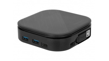 Targus | Universal DisplayLink USB-C Dual Monitor Travel Docking Station, 80W | HDMI ports quantity 2 | Ethernet LAN