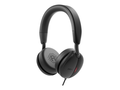 Dell | Pro Wired On-Ear Headset | WH5024 | Built-in microphone | USB Type-A | ANC | Black