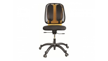 Fellowes | Office Suites mesh back support | Black | Depth 140 mm | Height 512 mm | Mesh textile | Width 439 mm