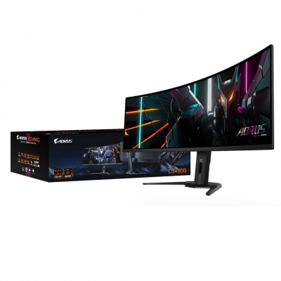 Gigabyte | CO49DQ | 49 " | OLED | DQHD | 32:9 | 144 Hz | 3 ms | 5120 x 1440 pixels | 250 cd/m² | HDMI ports quantity 	 2 x HDMI 2.1 | Black | Warranty 36 month(s)