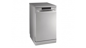 Dishwasher | GS520E15S | Free standing | Width 45 cm | Number of place settings 9 | Number of programs 5 | Energy efficiency class E | Display | AquaStop function | Grey
