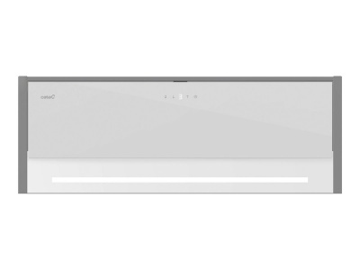 CATA | Hood | RENOVA PURE AIR MNV90 GWH | Canopy | Width 90 cm | Mechanical control | LED | Stainless steel