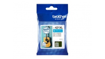 Brother LC421XLC Ink Cartridge, Cyan | Brother LC421XLC | Ink cartridge | Cyan