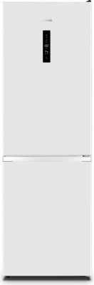 Gorenje N619EAW4 | Energy efficiency class E | Free standing | Combi | Height 186 cm | No Frost system | Fridge net capacity 207 L | Freezer net capacity 97 L | Display | 39 dB | White