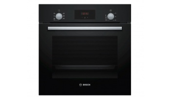 Bosch | Cepeškrāsns | HBF133BA0 | 66 L | Elektriskā | EcoClean | Rokturi | Augstums 59,5 cm | Platums 59,4 cm | Melna