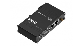 Ethernet Router with RS232 (RUT142000000) | RUT142 | 802.11n | 10/100 Mbit/s | Ethernet LAN (RJ-45) ports 1 | Mesh Support No | MU-MiMO No | No mobile broadband