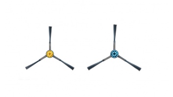 Midea Spare Parts Kit for V12: 4x Side Brushes, 4x Mops