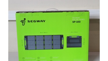 SALE OUT. | Segway | 100 W | Solar Panel 100 | Type-C, USB-A DEMO