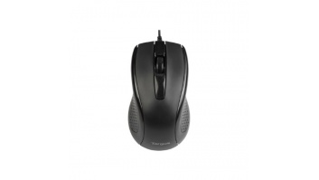Targus Full-Size Optical Antimicrobial Wired Mouse | Targus Mouse | Full-Size Optical Antimicrobial | Wired | Black
