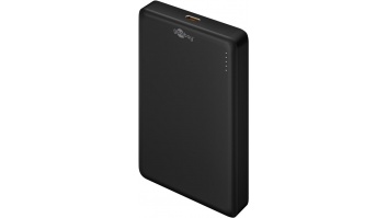 Goobay Magnetic Wireless Power Bank | 70183 | 10000 mAh | USB-C | Black