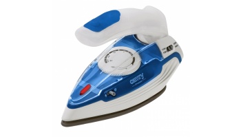 Camry CR 5040 | Steam travel iron | 1600 W | Water tank capacity 80 ml | Continuous steam 10 g/min | Steam boost performance 50 g/min | Blue/White