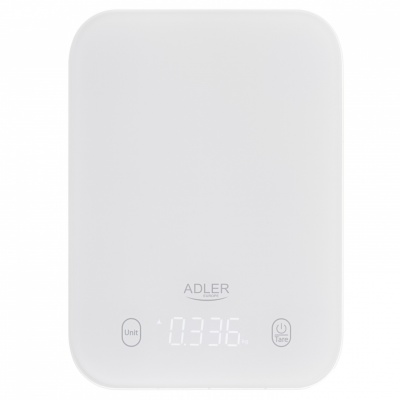 Adler Kitchen Scale | AD 3181w | Graduation 1 g | Display type LED | White
