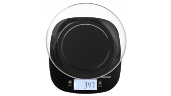Adler Kitchen Scale with a bowl | MS 3179b | Graduation 1 g | Display type LCD | Black