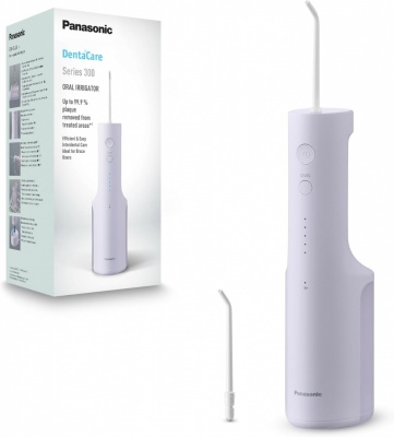 Panasonic Oral Irrigator | EW-DJ26-V303 | Cordless | 200 ml | Number of heads 2 | White