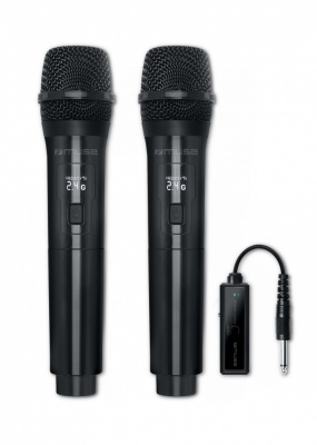 Muse | Pack 2 Wireless Microphones | MC-50 WI | Black