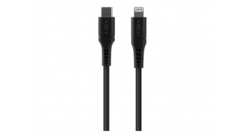 Fixed | Liquid Silicone Cable USB-C/Lightning, 1.2m | FIXDLS-CL12-BK