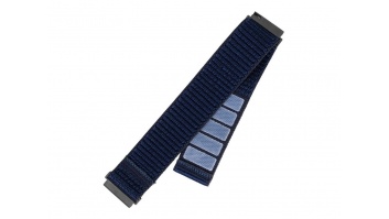 Fixed | Sporty Strap with Quick Release 20mm for Smartwatch | 160-210 mm | Dark Blue | Nylon