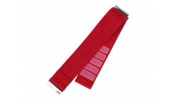 Fixed | Sporty Strap with Quick Release 22mm for Smartwatch | 160-210 mm | Red | Nylon