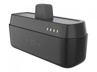 Fixed | Zen 5 Plug-in 20W Powerbank | FIXZEN-5PL-BK | 5000 mAh | USB-C: DC 5V/3A, 9V/2.22A, 12V/1.67A 20W MAX | Black