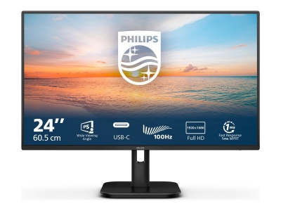 Philips | 24E1N1300A/00 | 24 " | IPS | 16:9 | 100 Hz | 4 ms | 1920 x 1080 pixels | 250 cd/m² | HDMI ports quantity 1