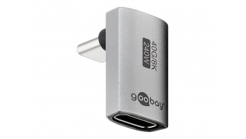 Goobay USB-C Adapter Vertical 90° Long, USB4 | 74442