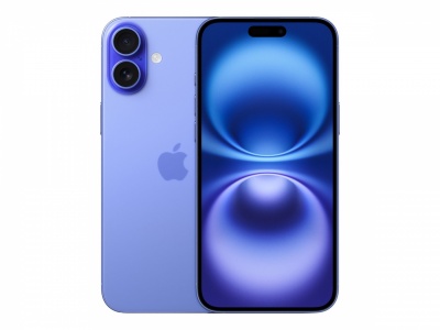 Apple iPhone 16 Plus | Ultramarine | 6.7 " | Super Retina XDR | 2796 x 1290 pixels | A18 | Internal RAM 8 GB | 128 GB | Dual SIM | 4G | 5G | Main camera resolution 48+12 MP | Secondary camera resolution 12 MP | iOS | 18