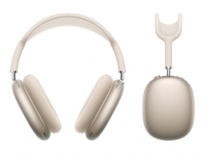 Apple | Headphones | AirPods Max | Bluetooth | Over-Ear | Microphone | Noise reduction | Wireless | Beige