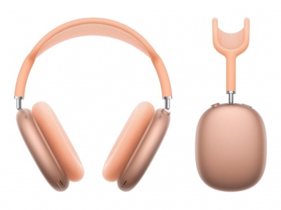 Apple | Headphones | AirPods Max | Bluetooth | Over-Ear | Microphone | Noise reduction | Wireless | Orange