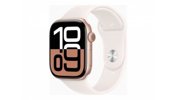 Apple Watch Series 10 | Smart watch | GPS (satellite) | Always-On Retina | Waterproof | Rose Gold