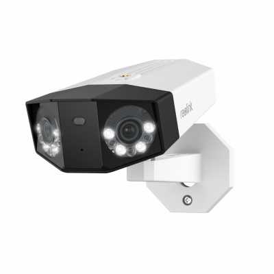 Reolink | Dual-Lens PoE Security Camera with 180° Panoramic View | Duo Series P750 | Bullet | 16 MP | 2.8mm/F1.6 | Power over Ethernet (PoE) | IP67 | H.265 | Micro SD, Max. 256 GB