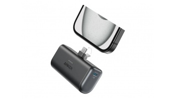 Anker Nano Power Bank Built-In with USB-C Connector | A1653H11 | 5000 mAh | Black