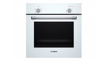 Bosch Oven | HBF010BV1S | 66 L | Electric | Manual | Control knob | Height 59.5 cm | Width 59.4 cm | White