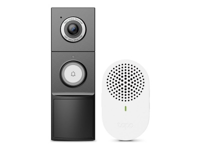 TP-LINK | Video Doorbell Camera | Tapo D235 | 5 MP | 1.18mm/F1.8 | IP66 | H.264 | Micro SD, Max. 512