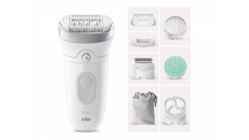 Braun | Epilator | Silk-épil SE7-081 | Operating time (max) 40 min | Number of power levels 1 | Wet & Dry | White